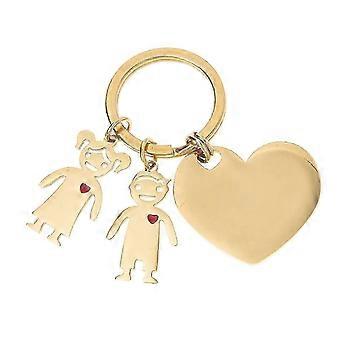 2026 Best!! Father's Day Gift Stainless Steel Keychain Pendant for Decoration Use