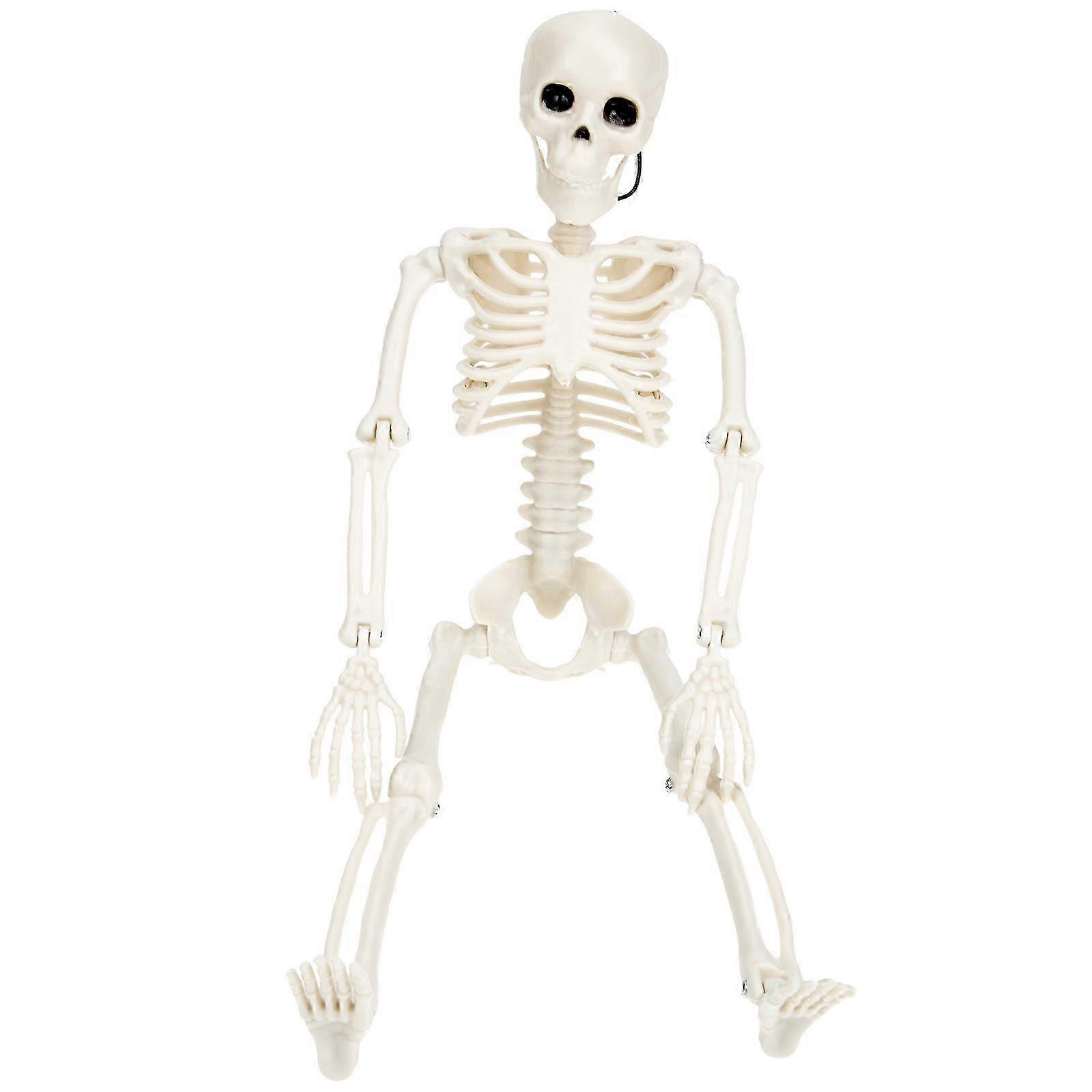 Adjustable Skeleton Haunted House Skeleton Plastic Decor compatible with Decor