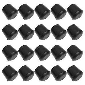 20Pcs Trampoline Leg Caps Rubber Leg Caps Anti-slip Leg Covers Rubber Chair Leg Caps