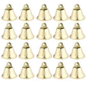 Metal Little Bells Decor compatible withPet Collar with 40Pcs Golden Bells