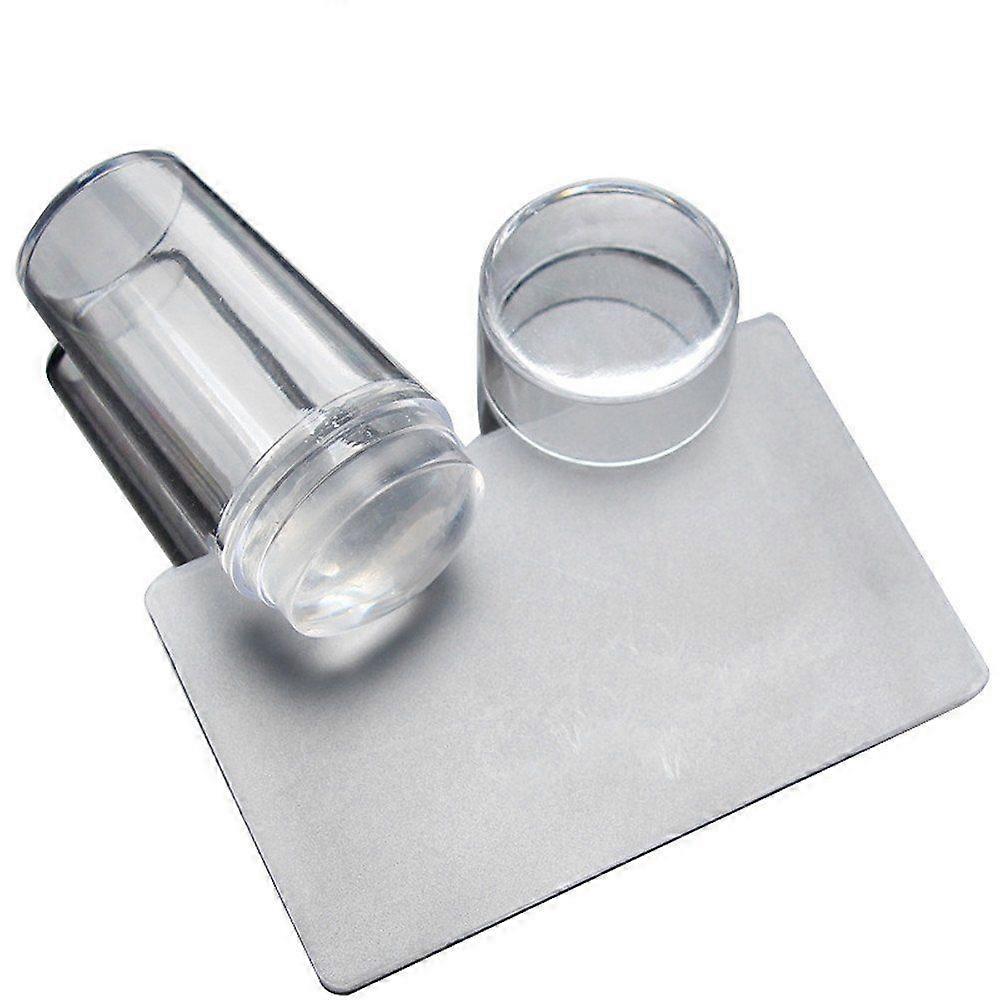 2pcs-Nail Art Impression Plaque 2 Pièces Setmake up