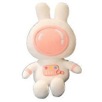 35cm Lovely space Rabbit plush toy little white rabbit doll big doll pillow girl sleeping children's gift