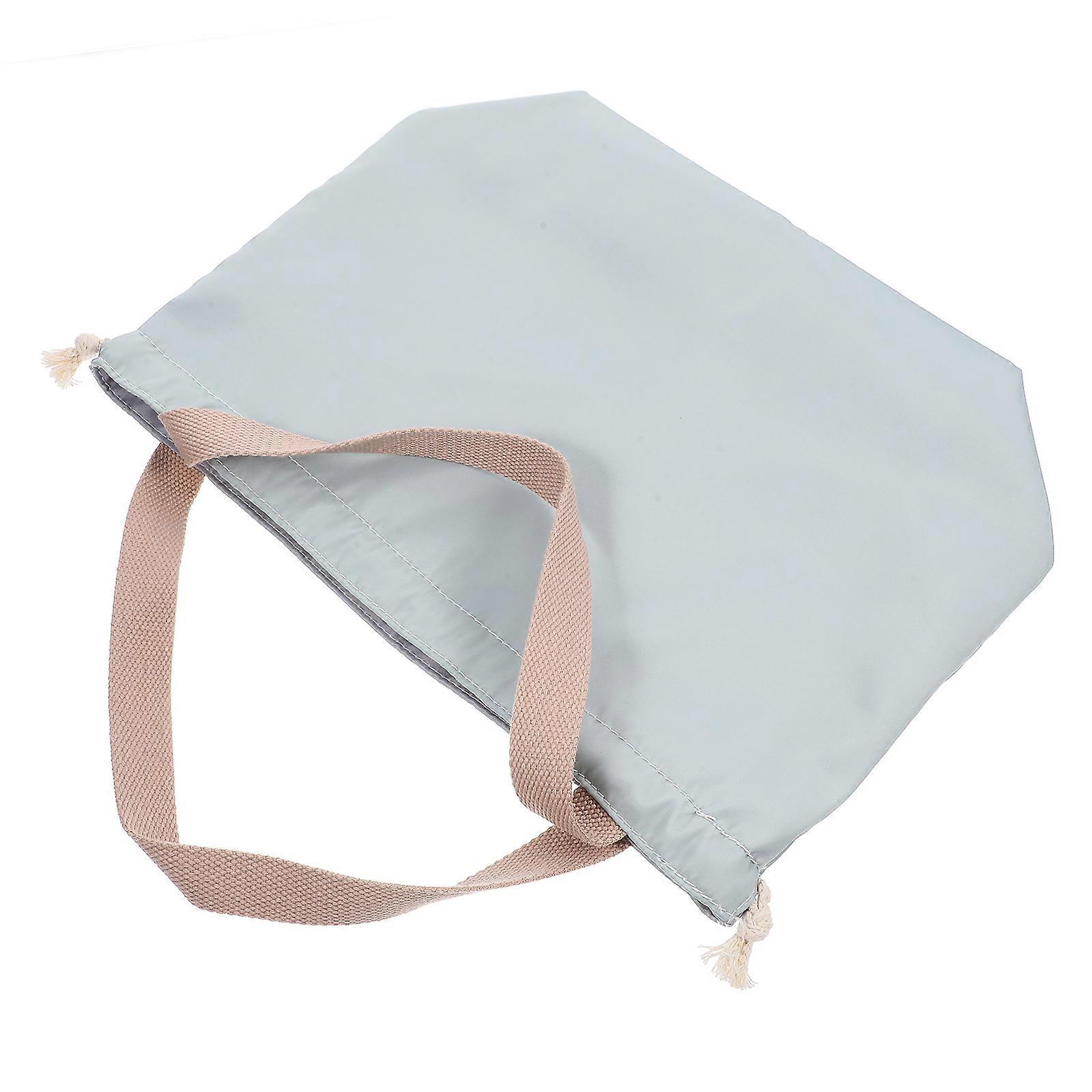 Waterproof Lunch Bag Drawstring Lunch Bag for Storage Use