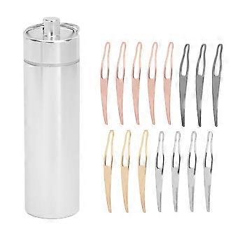 Dreadlocks Crochet Hook Kit, Alloy Multi-Function Hair Styling Tools, Interlocking Braiding Hooks Set for Braids and Extensions
