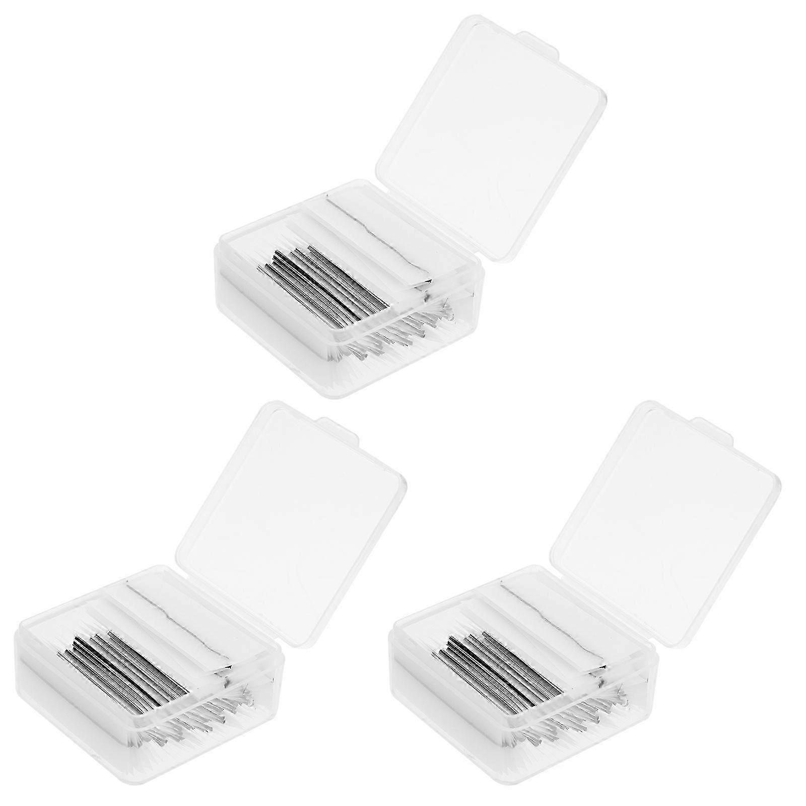 Eyelash Extension Paster with Self-Adhesive Function 102Pcs Black ABS