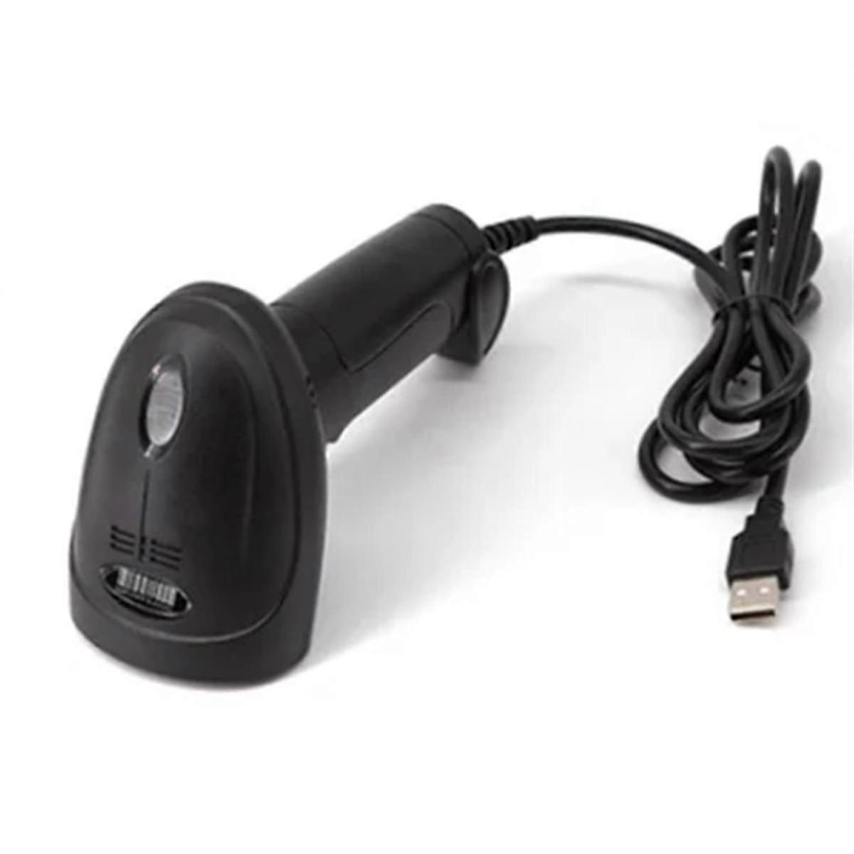 Universal 1D/2D USB Wired Barcode Scanner Handheld QR Codes Reader Mobile POS Plug and Play Support Logistic Store