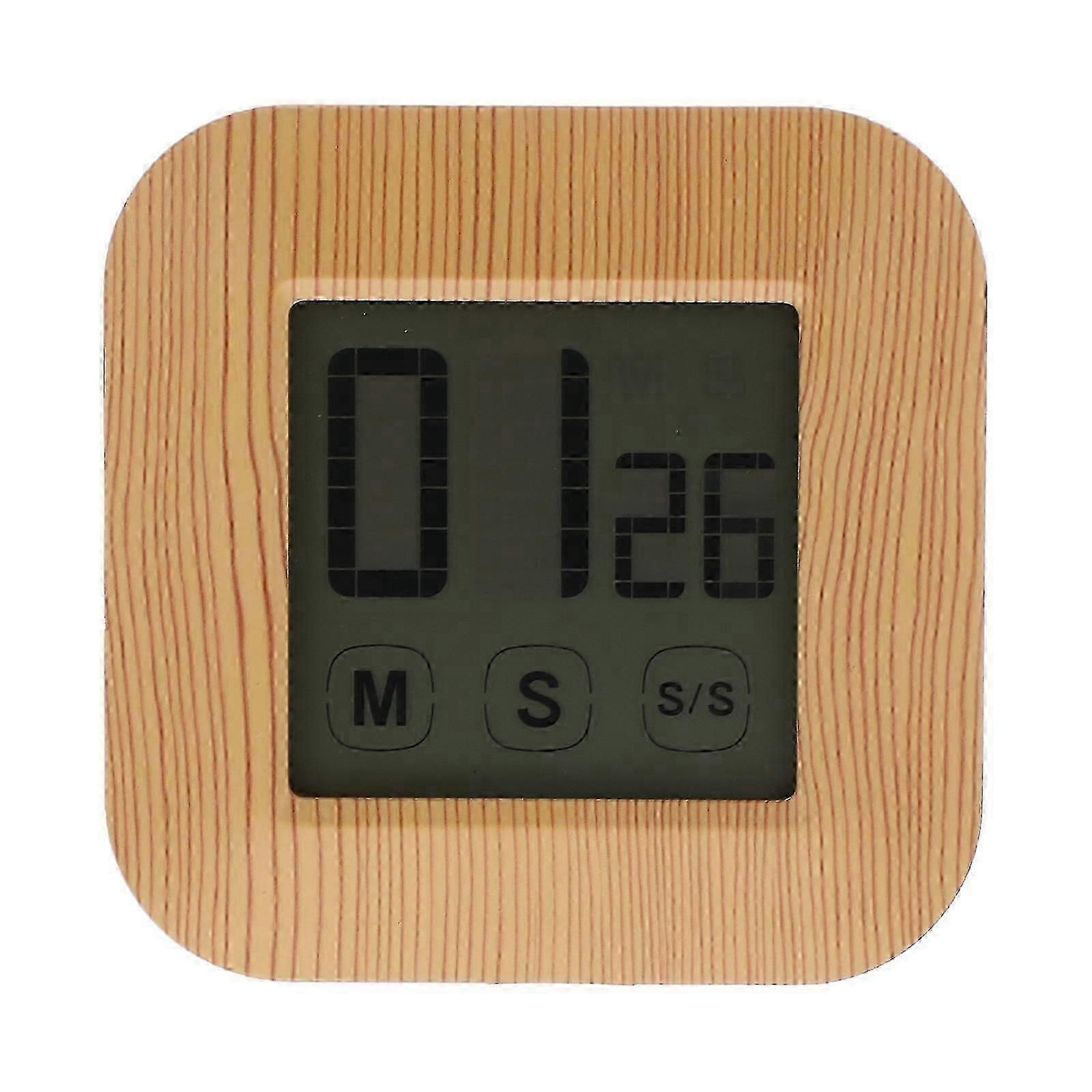 Multifunctional Kitchen Digital Timer Egg Timer Simple Design Parents Use 9x9x2.5cm 1Pcs