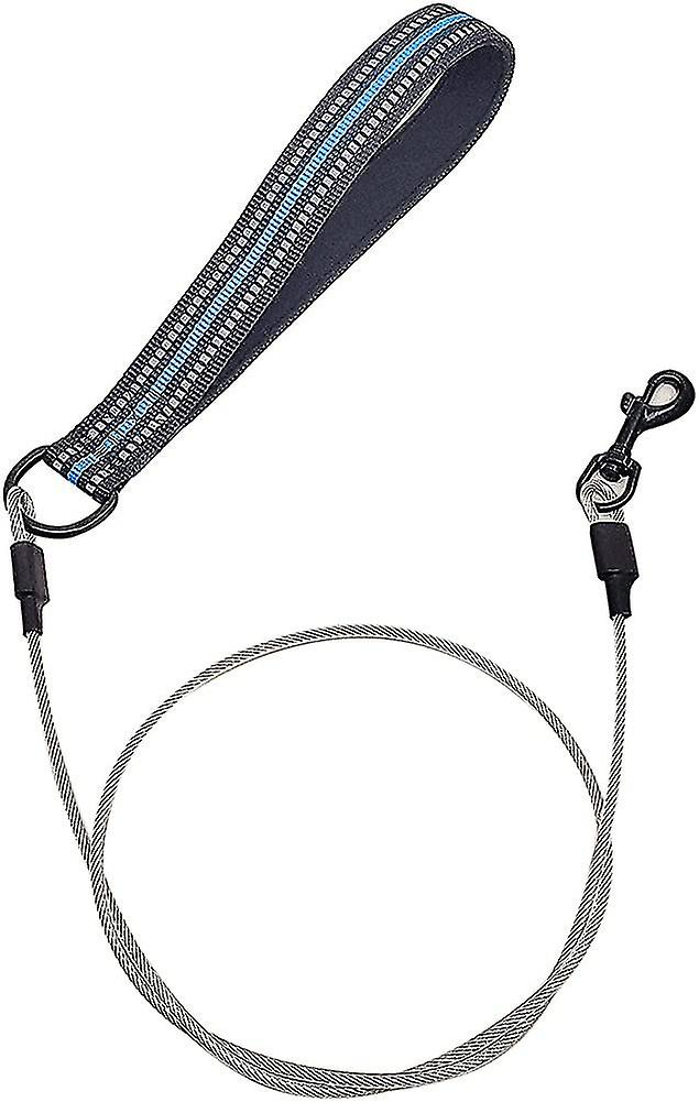Chew Proof Dog Lead With Soft Padded Handle, Chew Resistant Multi-strand