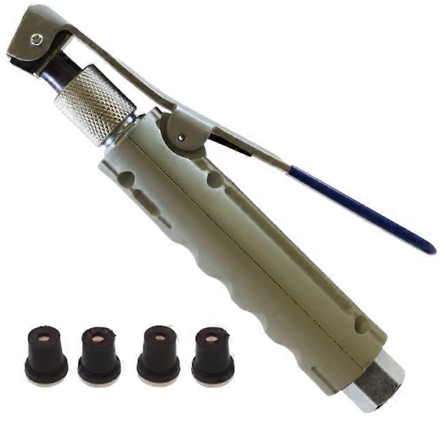 Handheld sandblasting gun