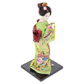Giapponese Geisha Kabuki Doll Tabletop Decor Stile Giapponese Doll Desktop Ornament