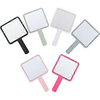 Makeup Mirror Handheld with Handle for Makeup 6Pcs Assorted Color