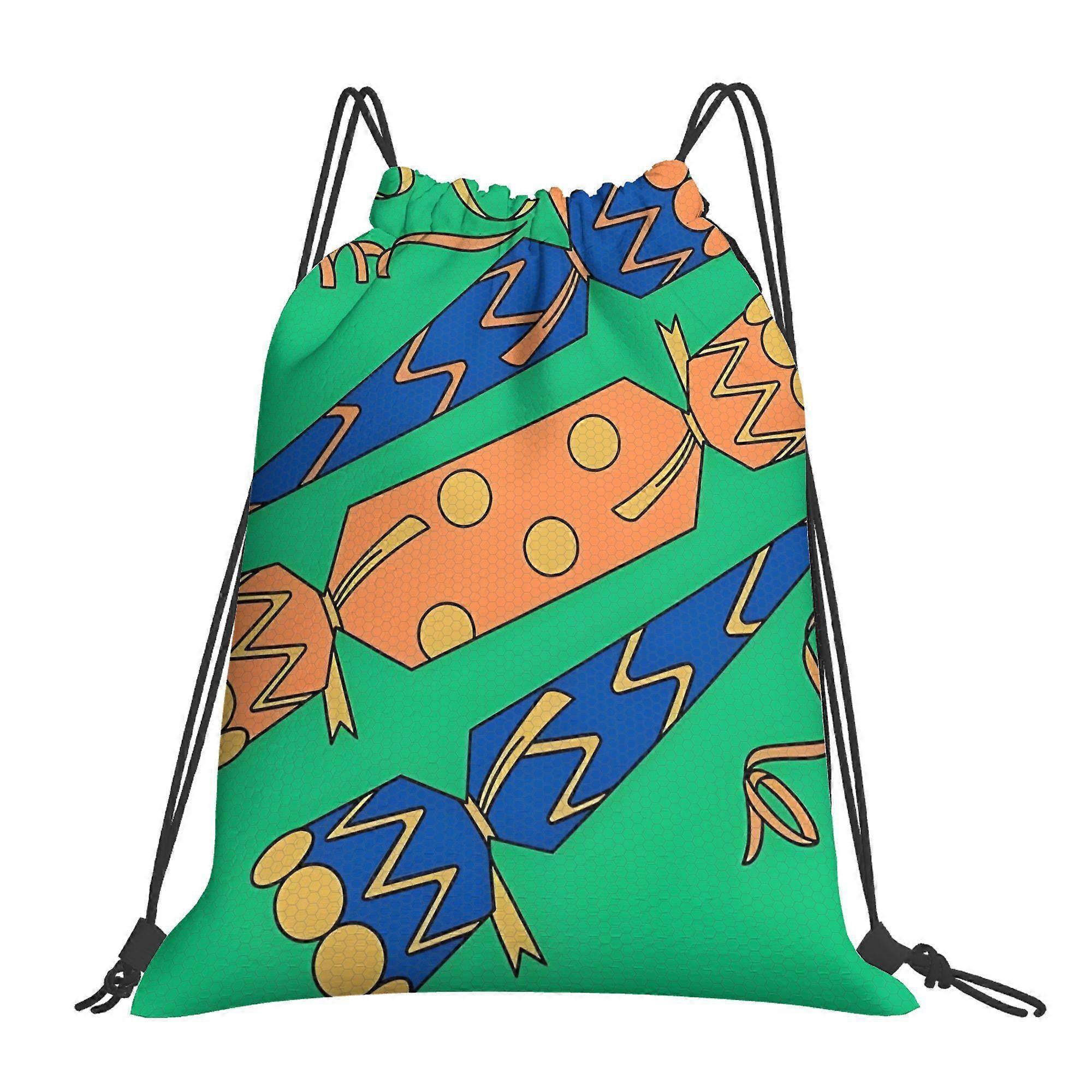 1pc Crackers Sport Drawstring Backpack-Cqazw