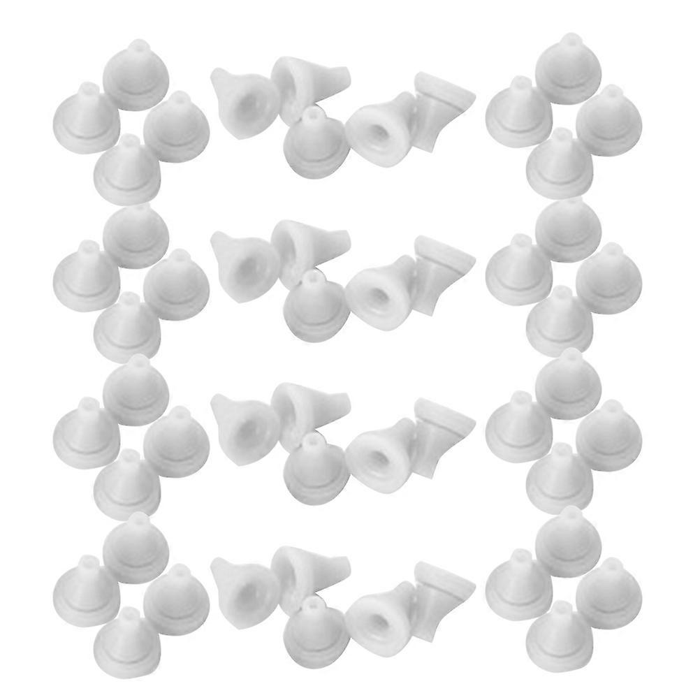 100pcs Shower Head Replacement Nozzle Shower Head Replace Part Silicone Shower Head Replace Nozzles