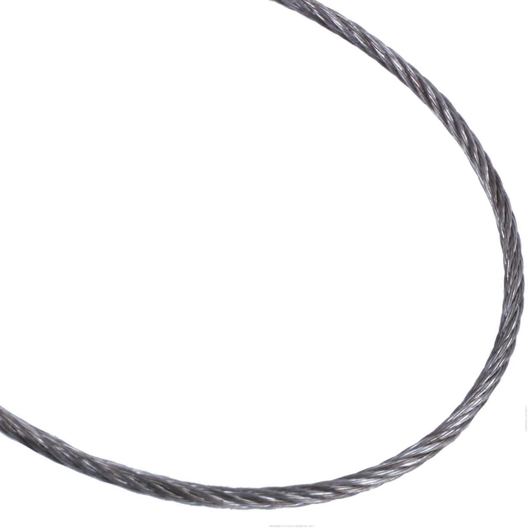 4X STAINLESS Steel Wire Rope Cable Rigging Extra, Length:15M Diameter:1.0mm