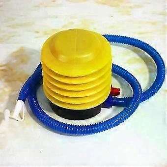 4 tommers pedaltype luftpumpe luftball pedal oppblåsbare pumper ballong svømmemadrass fotpumpe bærbar inflatorpumpe, zx