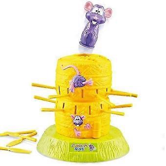 Catching Mouse Toy Children Logic Training Desktop Game Family Party Plastic