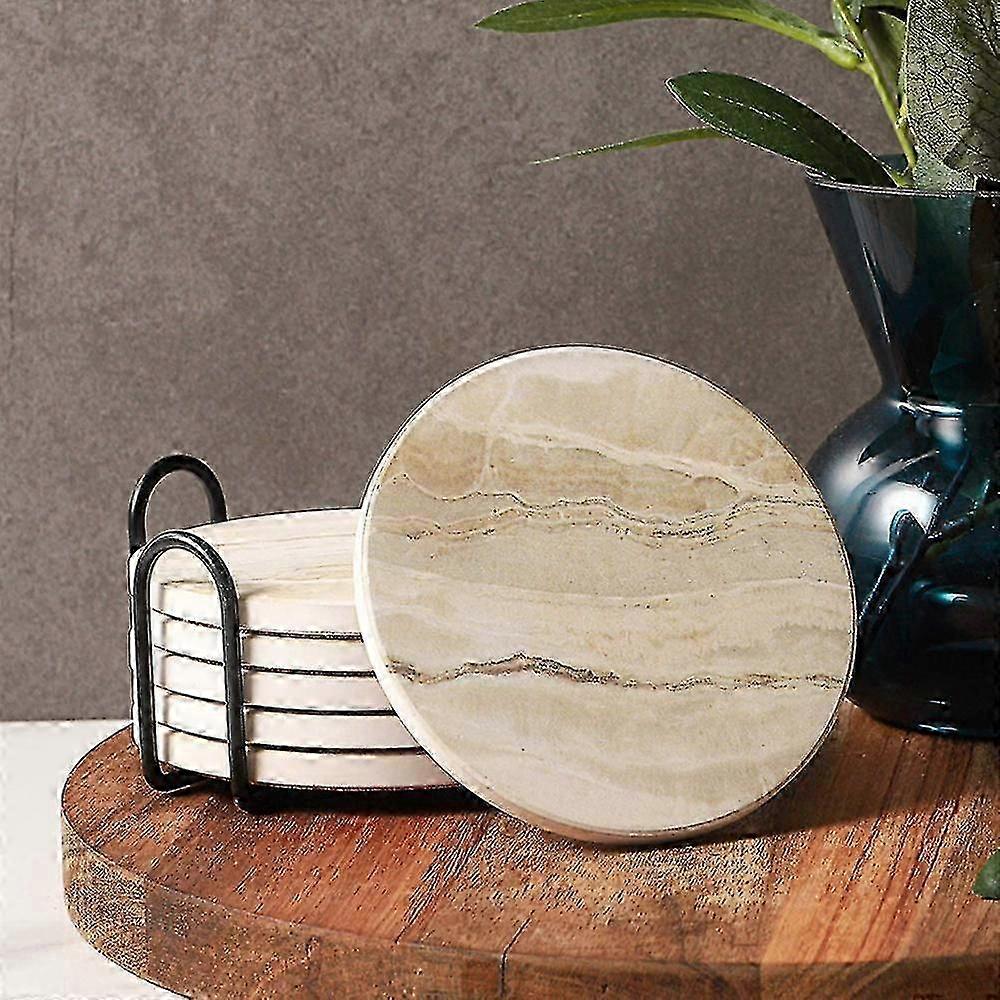 Drink Coasters With Holder,compatible with Table Top Protection,suitable compatible with Kind Sofcups