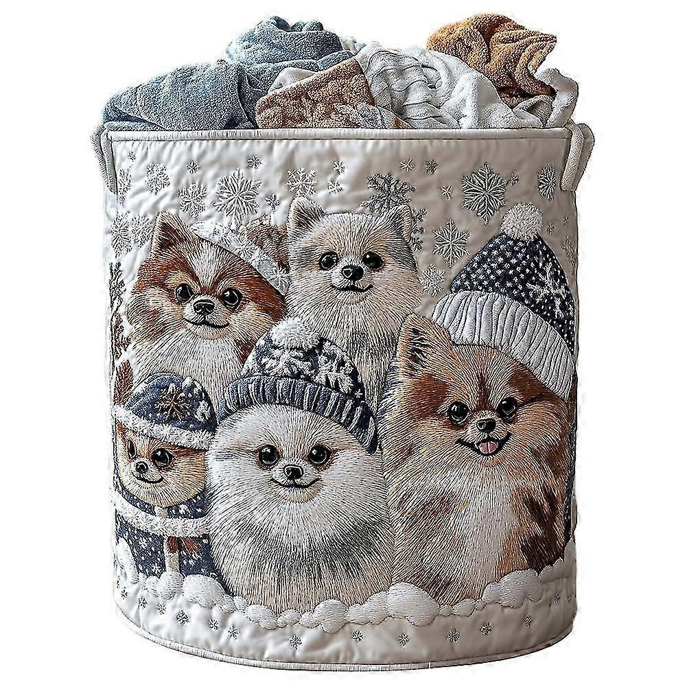 Boho Quilted Storage Hamper