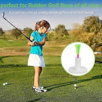 Long Top Rubber Golf Tees 50pk