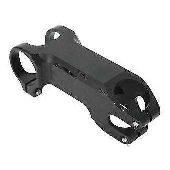 Black aluminum alloy mountain bike stem, 25-degree negative handlebar riser, 80mm short stem AQWHBYV