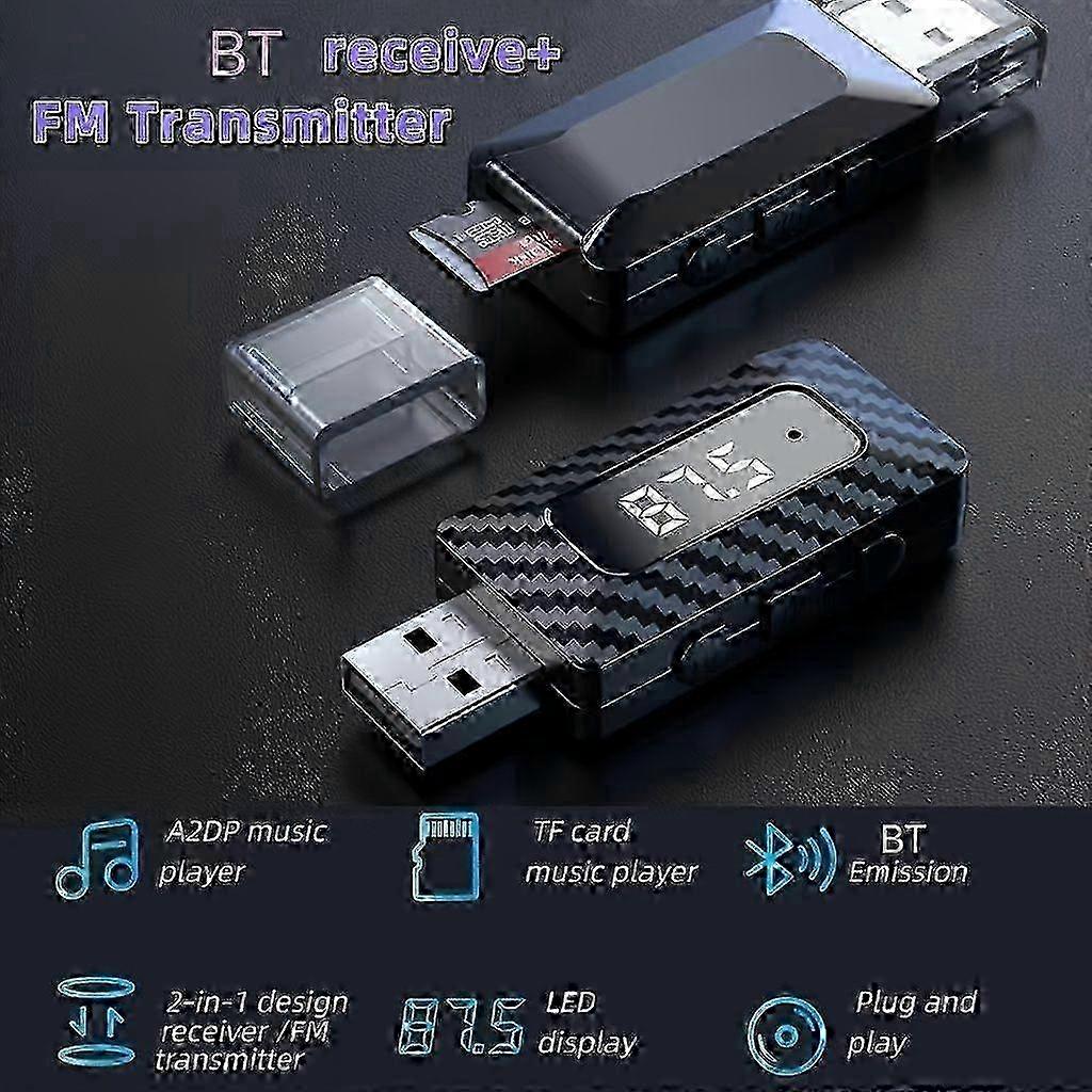 USB-Powered Wireless FM Transmitter