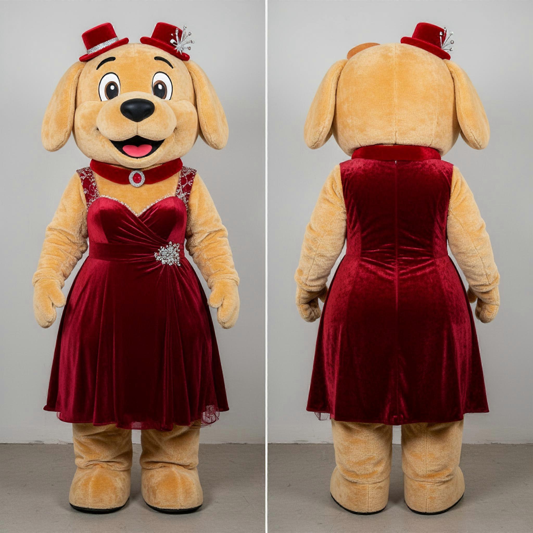 MASTICOT Golden Plush Aglet Mascot