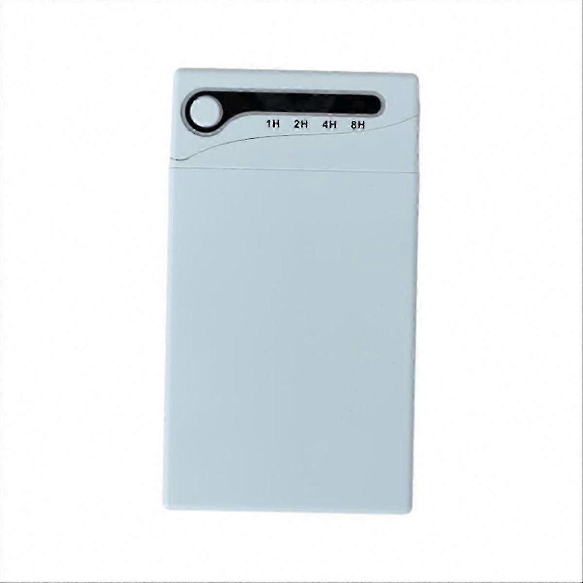 White Portable Smart Safe with Timer Function