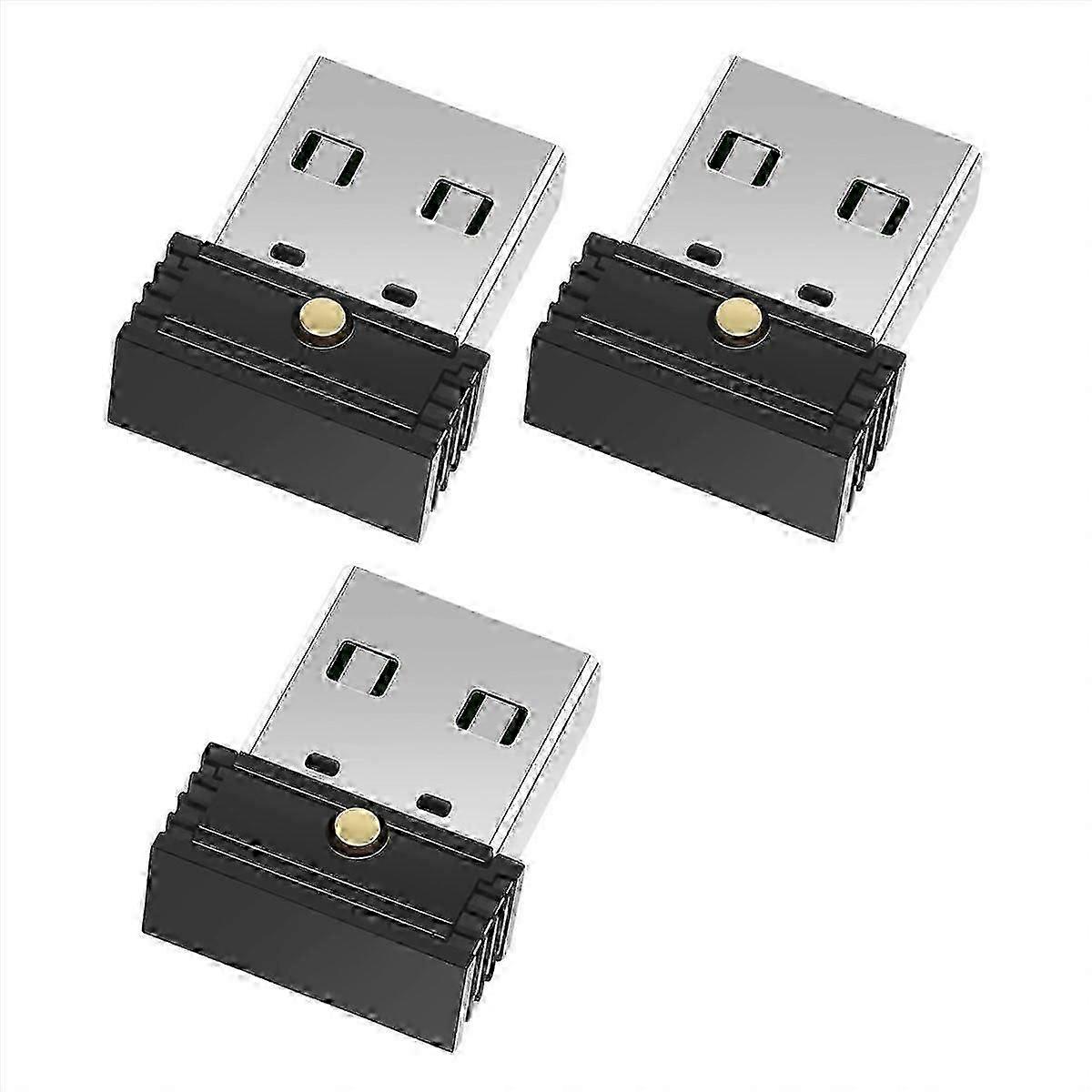 Compatible with 3-Pack USB Mouse Jiggler, Automatic Computer Mouse Mover, Keeps Computer Awake, Idle Prevention for Work from Home