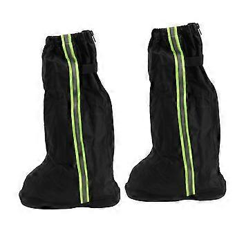 Waterproof Hiking Gaiters with Adjustable Elastic Fit, Durable Oxford Shoe Covers for Rain and Snow