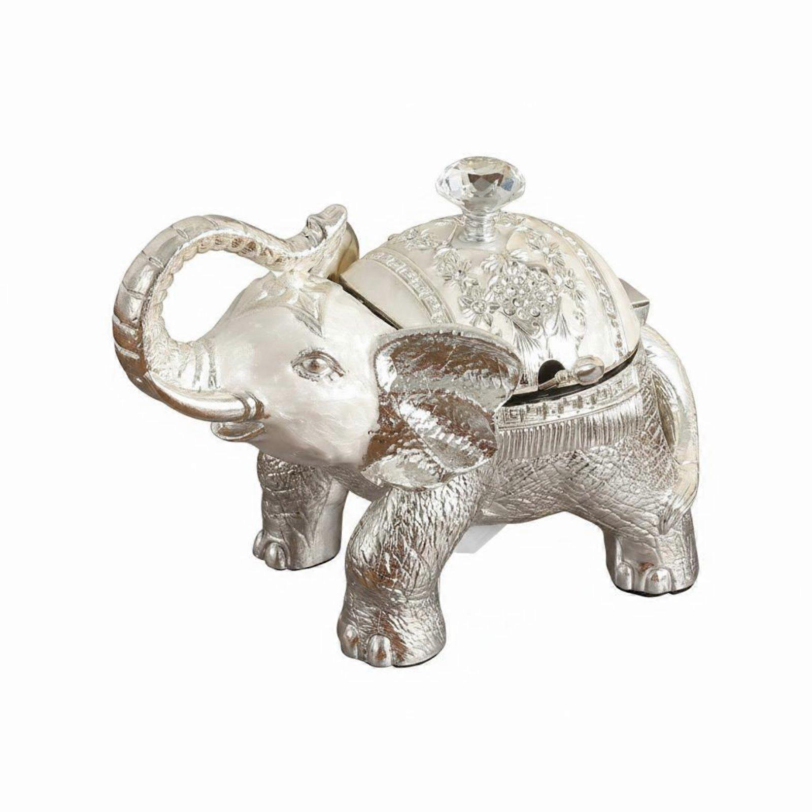 Elephant Shaped Condiment Jar Handmade Originality for Kitchen