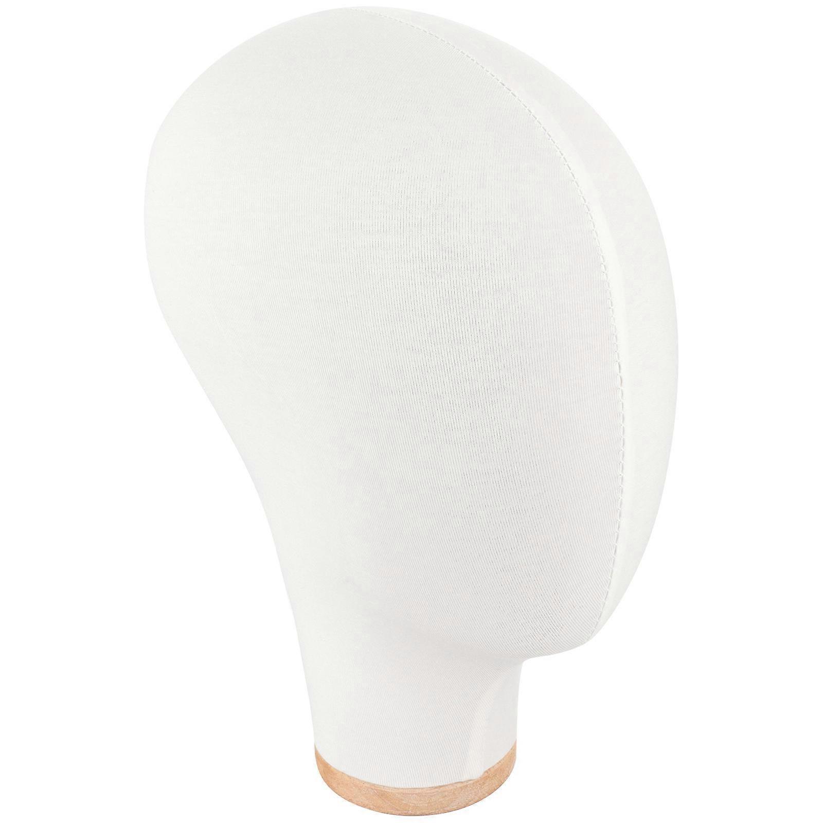 Mannequin Head Stand compatible with White Hat Display Rack Cap Display Holder