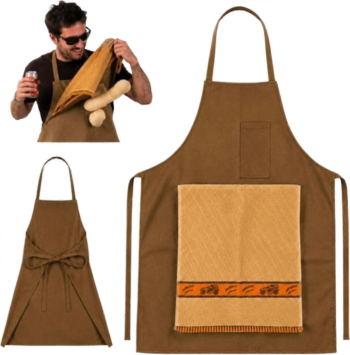 Prank-Ready Hidden Pocket Apron
