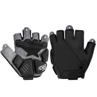 Bicycle Half Finger Shockproof Gloves With Thick Silicone Breathable Anti-slip Road Bike Cycling Quick Release Gloves