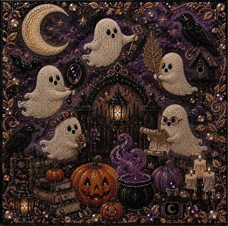 20x20cm Halloween Pearl Bead Kit