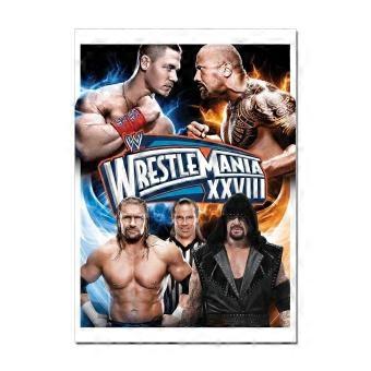 WWE WrestleMania 28 Classic Wrestling Event Jigsaw Puzzle Brain Teaser