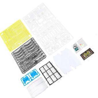Power Car Solar Robot Toy 13 in 1 Self Assembly Science Educational Toy Plastic Smart Robot Toy