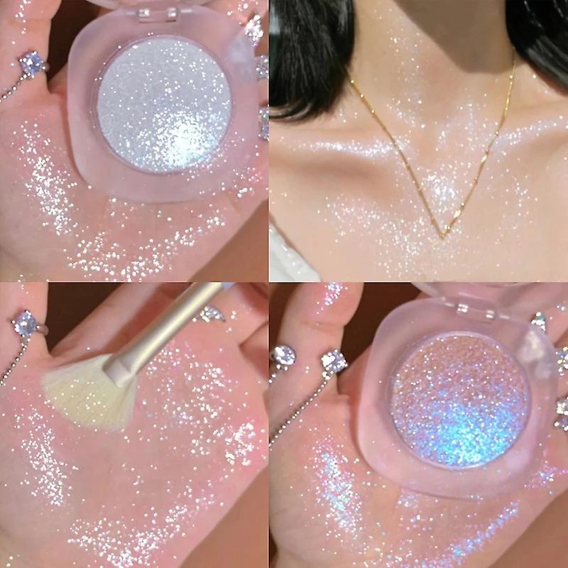 Διαμάντι Glitter πουρέ πατάτας highlighter διαμάντι highlighter μακιγιάζ gel πρόσωπο και σώμα φωτίζουν Γκλίτερ φυσικό περίγραμμα μακιγιάζ