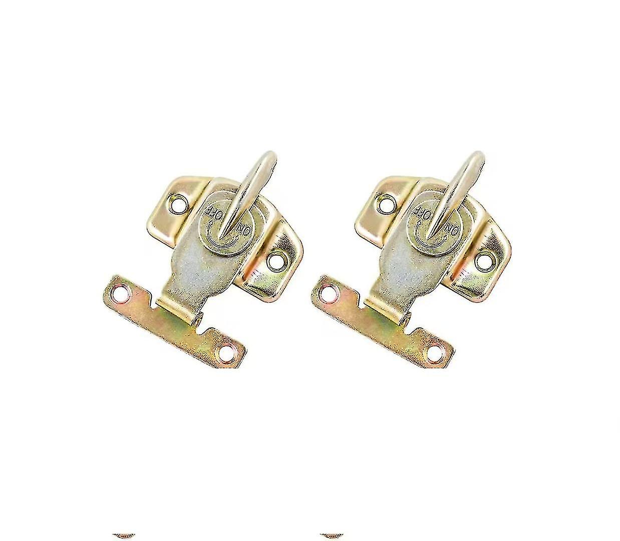 Wuzhou Dining Table Locks , Dining Table Connector Cabinet Locks , Metal Table Locks , Drawer Cabinet Hardware Buckle(2pcs, Gold)