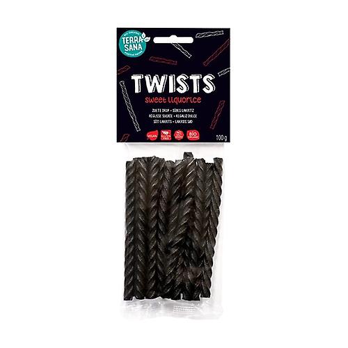 sweet licorice twists 100 g