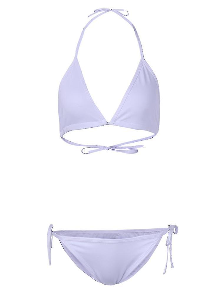 Sexy Halter Backless Plunge Woman Bikini Sw
