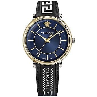 Versace VE5A01821 - Analogue de quartz mâle en cuir