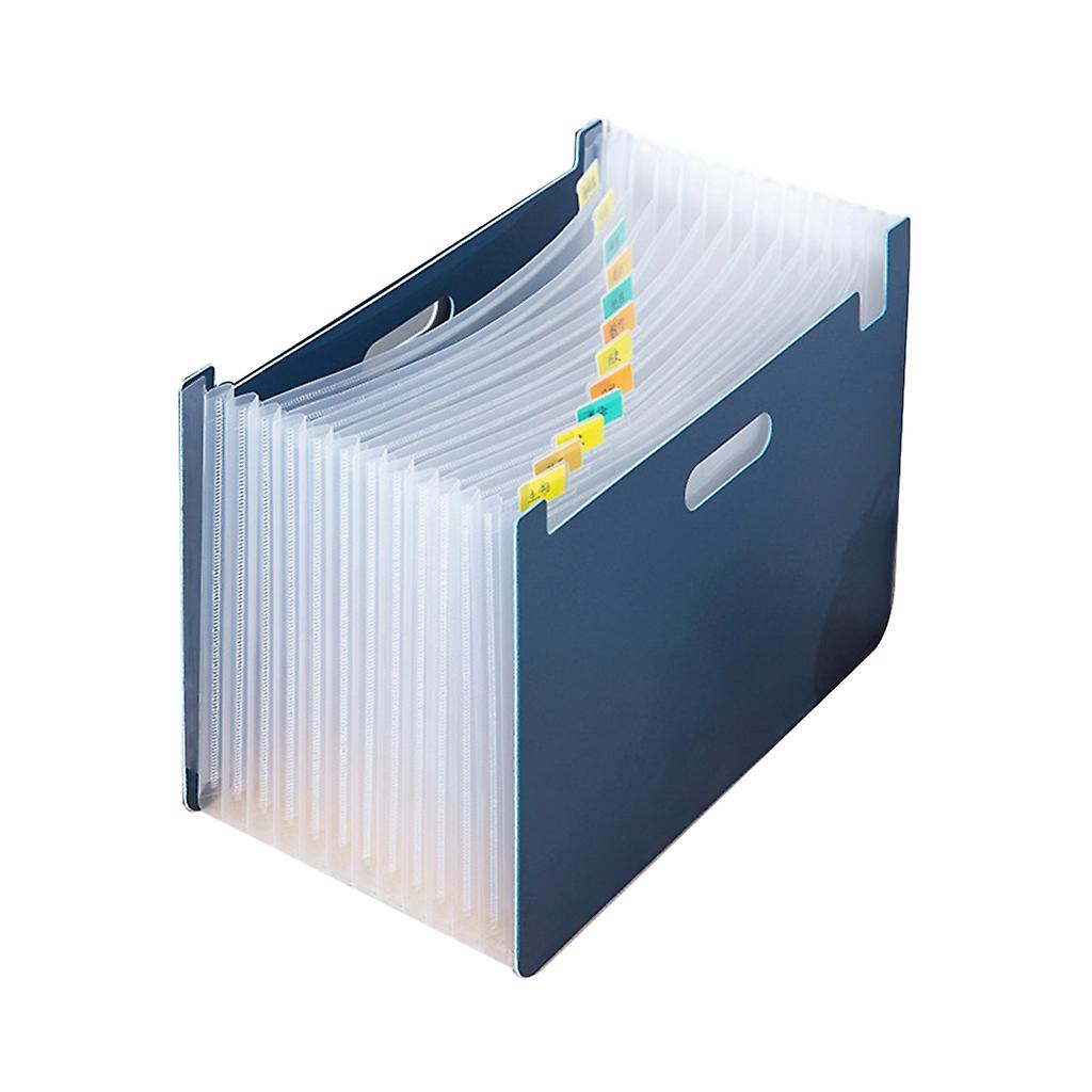 13 Pockets Expanding File Folder A4 Organizer Document Paper Storage Holder School Office Stationery
