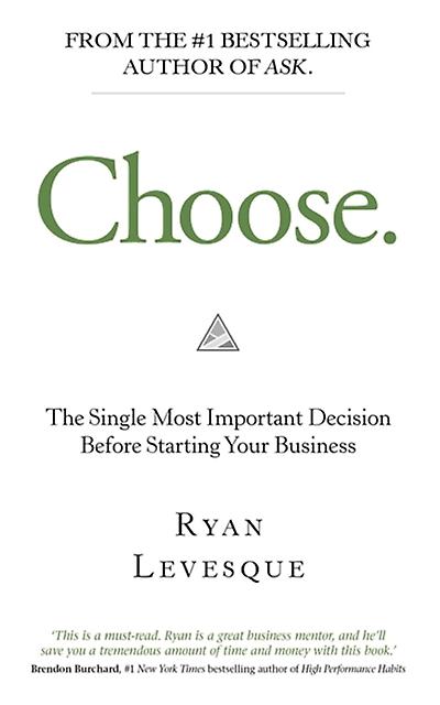 Choose by Ryan Levesque Paperback