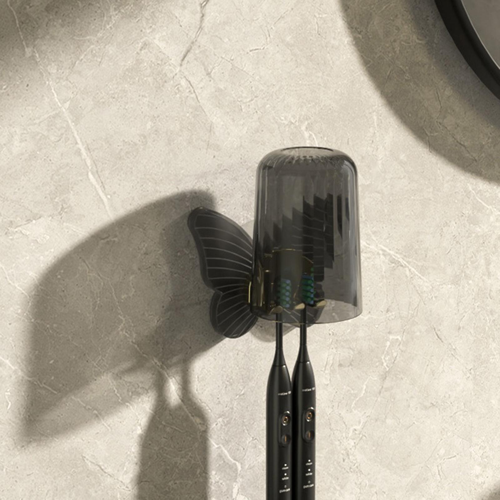 Bathroom Toothbrush Cup Holder Wall Mounted Cup Holders