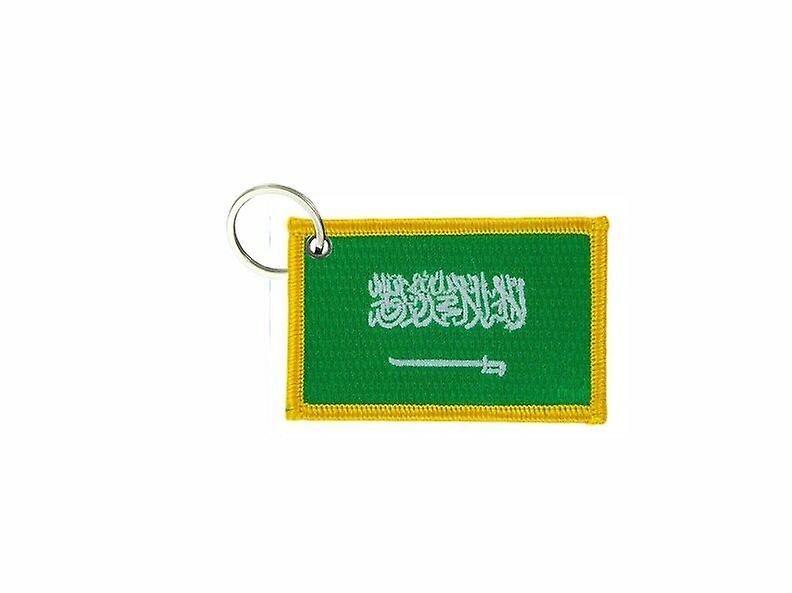 Cle Cles Key Brode Patch Ecusson Badge Flag Saudi Arabia
