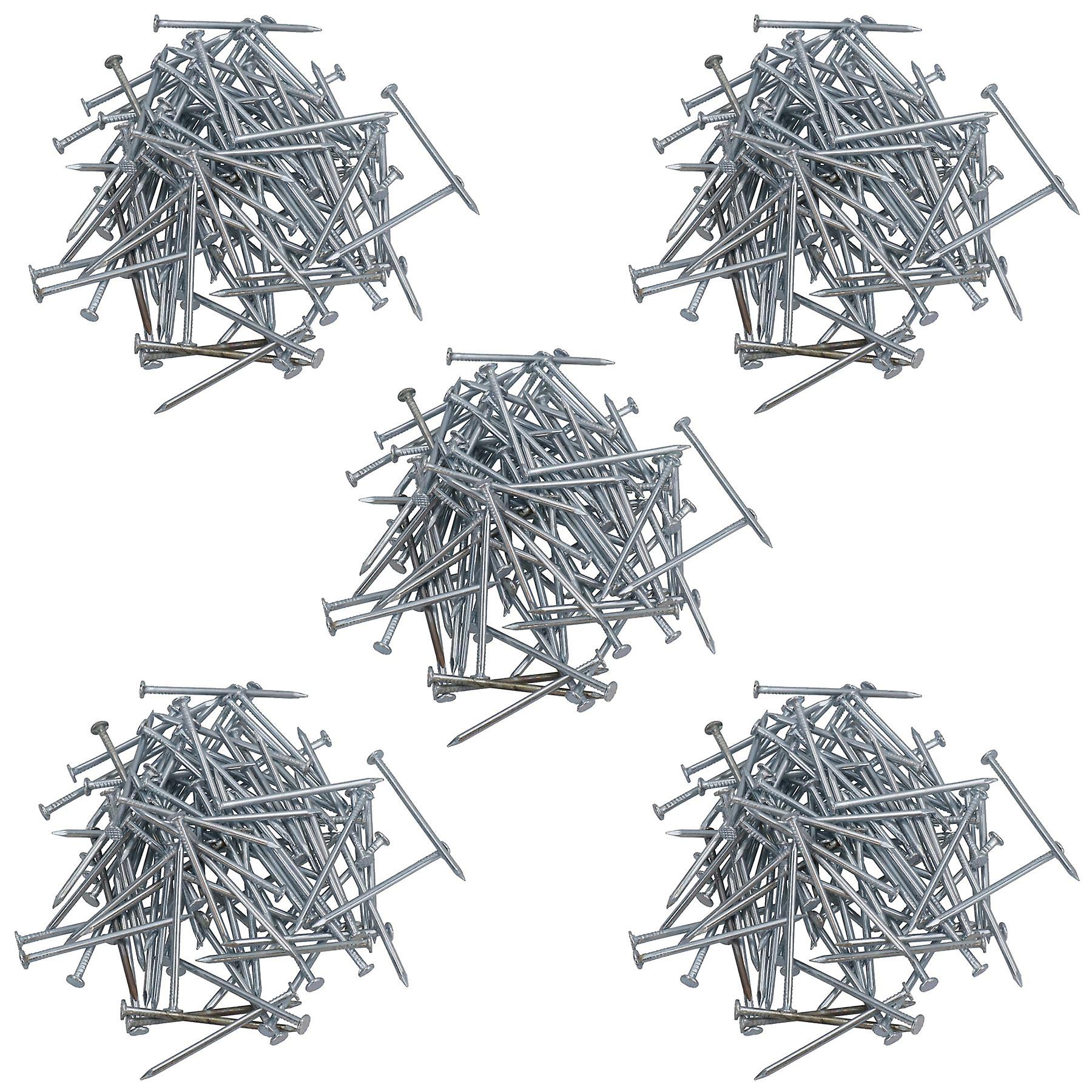 50mm / 2” Flat Headed Multi Purpose Nails Fasteners Fixings Carpentry 500pc