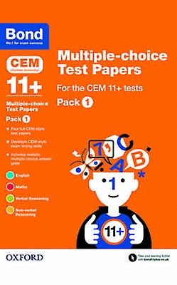 Bond 11 Multiplechoice Test Papers For The Cem 11 Tests Pack 1 Ready For The 202 by Bond 11 Paperback Book