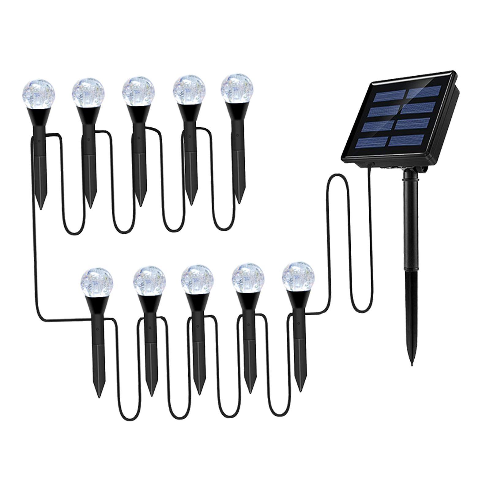Rustproof Solar Powered Light Garden Lights Garden Stake Colorful Light