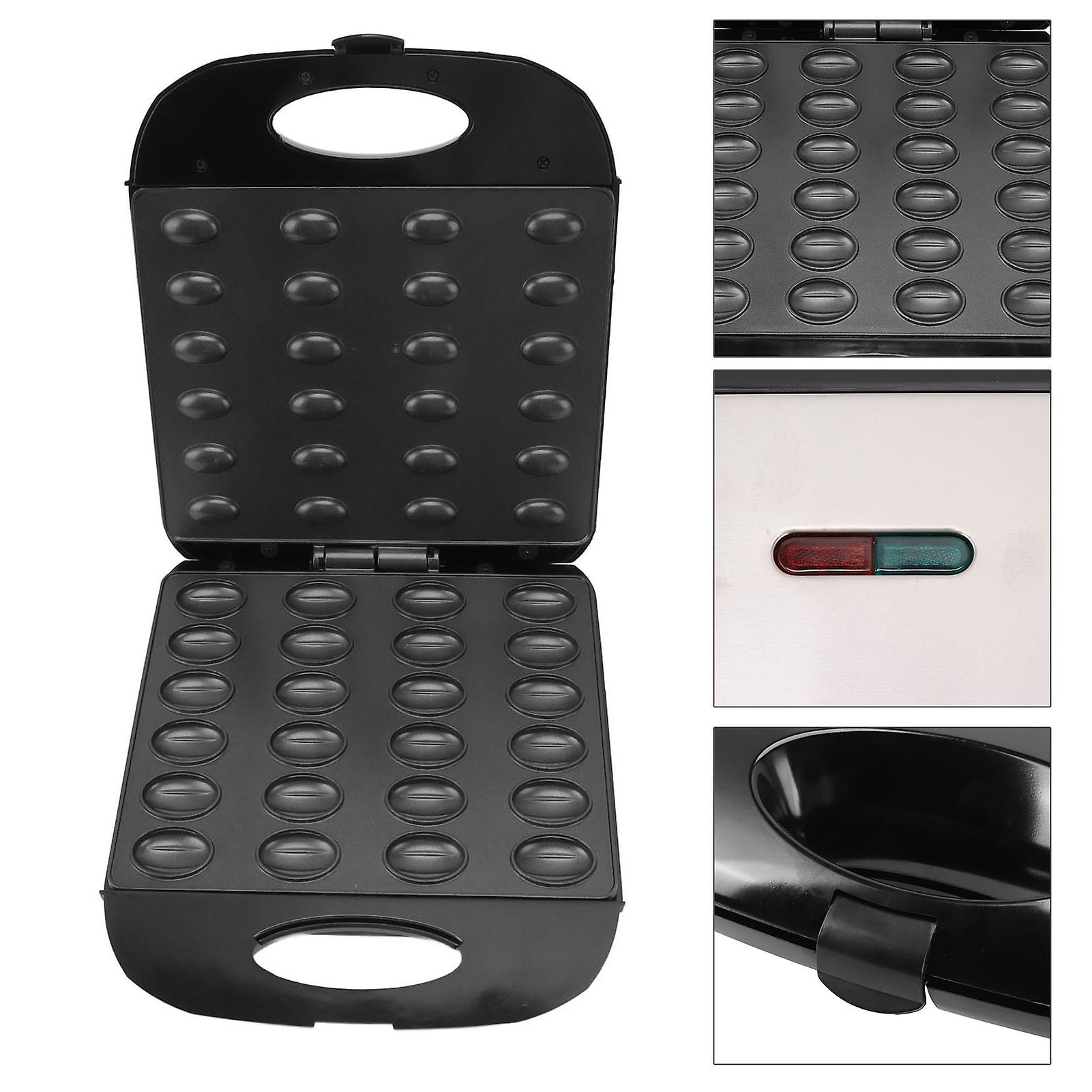 1400W Electric Nut Waffle Maker with Adjustable Temperature – Bakes 24 Walnut Cakes (220V EU Plug)
