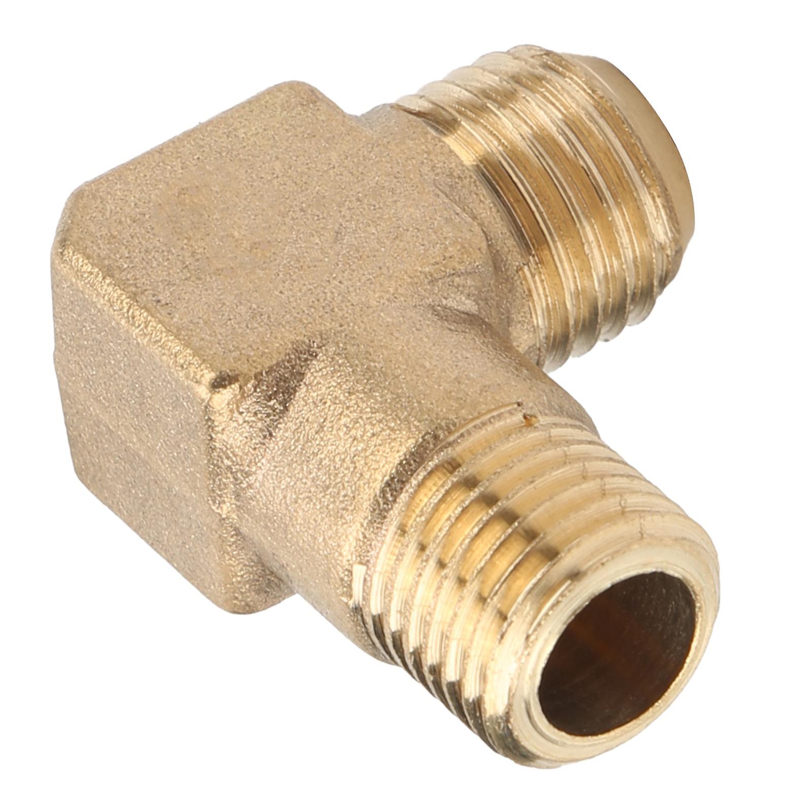 G1/4 x M14 Brass 90° Elbow Air Compressor Pipe Fitting Part